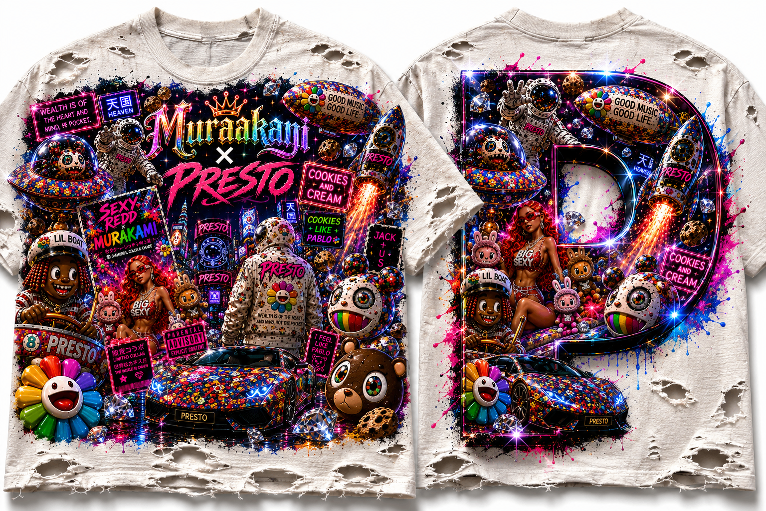 MURAKAMI × PRESTO TEE