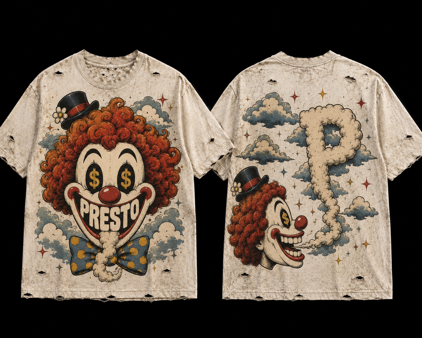 PRESTO CLOWN TEE
